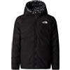 THE NORTH FACE Giacca Reversibile Perrito da Ragazza - BLACK FIELD