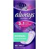 Always - 30x Dailies Normal Fresh & Protect Inlay Cross - 1 pezzo