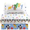 CALEFFI COMPLETO LENZUOLA MICKEY COLORS SINGOLO 1012176 CALEFFI