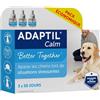 ADAPTIL Calm 30 Day Refill x 3, Aiuta Il Cane a Far Fronte a Problemi comportamentali e sfide di Vita, 48 ml x 3