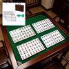 37 tessere di Mahjong, formato standard, stile Hong, con superficie di gioco