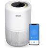 LEVOIT Purificatore d'Aria Smart con Filtro HEPA, Depuratore con APP e Alexa, Rimuove 99,97% di Allergeni Fumo Polvere Polline di Pet Odore, Vento Forte, Modalità di Sonno per Casa 35m²,Core 200S