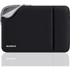 BAAGOAZ Custodia per 14 Pollici Laptop Compatibile con 14" Pollici PC Notebook Chromebook Ultrabook Computer Portatile Sleeve per Porta PC Borsa Protettiva, Nero