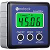Neoteck Angle Finder Digitale con Display LCD e Base Magnetica Goniometro Digitale ±0.1° Precisione con Switch 4 Unità di Misura (°,%, mm/m, IN/FT) Livella Angolare per Falegnameria, Montaggio, DIY