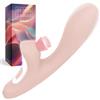 Oliver James Vibratore Rabbit Picchiettante - Sex Toy Silenzioso Doppio Motore, 7 Modalità Vibrazione e 7 Picchiettio | Stimolatore Clitorideo e Punto G, Silicone Atossico Impermeabile Donna e Coppia