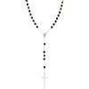 Amen Collana In Argento 925 Collezione Rosari - Colore Rodio - Misura Unica
