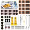 Nadinsta 85 Pezzi Kit Riparazione Camera d'Aria Bici, Kit Riparazione Pneumatici Bici, Ki