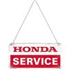 Nostalgic Art Insegna cartello in metallo logo offcina garage Honda Service 10x20cm
