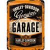 Nostalgic Art Insegna cartello metallo con logo harley Davidson Parking Only 15x20cm
