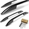 CHROMEMASTER | Barre da Tetto, Rail Tetto Compatibile con VW Amarok 2010-2020; Sono Utilizzate per il Montaggio di Portapacchi, Box da Tetto o Portabiciclette | Costruzione in Alluminio