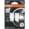 OSRAM LEDriving® SL, WY21W, Giallo, Lampade di Segnalazione a LED, Solo Fuoristrada, non Omologati ECE, Doppio Blister, Giallo, WY21W