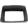 Hhfksci Rifiniture Interne Auto Per Ford Per Edge 2018-2020 ABS Fibra Carbonio Pannello Copertura Decorativo Vano Portaoggetti Anteriore Auto Stile Interno(Carbon 13 15-20)