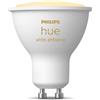 Philips Hue White Ambiance Lampadina Smart GU10 35 W