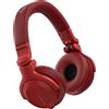 Pioneer DJ Pioneer HDJ CUE1BT Cuffie Con cavo e senza cavo A Padiglione MUSICA Bluetooth Rosso