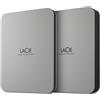LaCie Mobile Drive (2022) disco rigido esterno 5 TB 2.5" USB tipo-C 3.2 Gen 1 (3.1 Gen 1) Argento