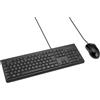 Kensington KM100 EQ tastiera Mouse incluso Ufficio USB QWERTY Italiano Nero