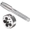 CoCud Set Rubinetti e Matrici, M14 x 2 Filettatura, Metrico Alta Velocità Alta Velocità Macchina Rubinetto per Vite & Kit Utensili per Stampi Tondi - (per Riparazione), 1 set