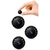 XUEVORIY 3 PCS Mini Telecamera Spia WiFi, Videocamera di Sorveglianza Full HD 1080P con Visione Notturna e Rilevamento Movimento, Controllo Remoto Tramite App L/X I