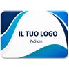Generico 100 Adesivi personalizzati, etichette adesive personalizzate, stampa il tuo logo, la tua immagine, crea i tuoi sticker personalizzati, Etichette Rettangolari (7x5 cm)