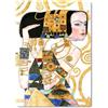 Giallobus - Quadro Giallopanel Art Board - Gustav Klimt - Mosaico dell'attesa - Legno Mdf - 29,7x42