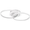 Generico UNIVERSO C35 PLAFONIERA LAMPADARIO LED SMD A SOFFITTO DESIGN AD ANELLI 42W COLORE BIANCO 3000K - 4000K - 6500K (BIANCO NATURALE)