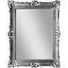 artissimo Specchio da parete in argento antico, barocco, 90 x 70 cm, anticato, stile barocco, 3057