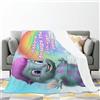 Apiawa Bibble Meme Coperta - Morbida, calda e leggera in pile, poster carino e divertente con motivo verde, coperta per letto, divano e poltrona, 101,6 x 127 cm