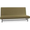 BIANCALUNA - Copristruttura elastico Genius senza braccioli Anti Macchia - 3 posti Copridivano da 170 a 220 cm Made in Italy - Tortora