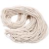 Generic Stoppino di ricambio per lampada ad alcol da 30 m, 2 mm, rotondo, intrecciato, per lampade a olio e candele fai da te fatte a mano