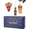 soxo Palline Di Natale Vetro Decorazioni Albero Natalizie Addobbi Idee Regali Divertenti Alcol Palline