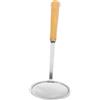 Alipis Colino da Cucina in Acciaio 304 con Manico in Legno Filtro Maglia Fine per Scolapasta Olio e Cibi Fritti Utensile Pratico per Ristoranti e Uso Domestico