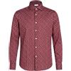 SONRISA - Camicia fantasia - Mattone