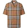BURBERRY - Camicia fantasia - Marrone