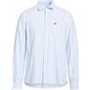 LACOSTE - Camicia a righe - Celeste