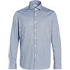 SONRISA - Camicia fantasia - Celeste