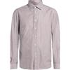 GLANSHIRT - Camicia a righe - Marrone