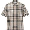 BURBERRY - Camicia fantasia - Grigio chiaro