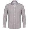 SONRISA - Camicia a righe - Cioccolato