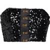 ELISABETTA FRANCHI - Top - Nero