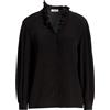 SANDRO - Camicie e bluse in seta - Nero