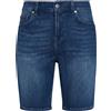 7 FOR ALL MANKIND - Shorts jeans - Blu