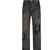 PURPLE - Jeans straight - Nero