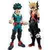 Xinchangda - Set di 2 figurine MHA Bakugou Katsuki/Midoriya Izuku Anime Bakugou Katsuki in PVC, figurina MHA, modello da collezione, decorazioni da tavolo