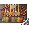 DAFUfbw Spices in Spoons Puzzle 1000 Pezzo Riciclabile Culinary Art Puzzles Puzzle Game Props Fun And Stimolante Family Game Ottima Idea Regalo 38x26cm/1000pcs