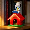 YEABRICKS Luce LED per Lego 21368 Ideas Peanuts: Snoopy's Doghouse Building Blocks Model - Regalo per collezionisti e hobbisti (set da costruzione non incluso)