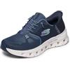 Skechers Glide-Step PRO - Scarpe da Ginnastica da Donna, Colore Blu Navy, Taglia 38