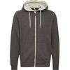 b BLEND BLEND Hulker Teddy Giacca di Felpa con Cappuccio E Fodera D'Orsacchiotto Felpa Aperta con Zip da Uomo Rivestimento Teddy