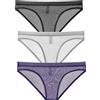 Kwelt Slip da Uomo Erotici Sexy a Vita Bassa - Maglia Vedi Attraverso Traspiranti Mutande