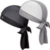 YANIKY Bandana sportiva con protezione per il collo, da uomo e da donna, traspirante, confezione multipla per la corsa, il lavoro, Shadow Duo (nero + grigio), Taglia unica