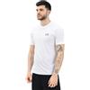 EA7 T-Shirt a Manica Corta Bianca da Uomo con Stampa Logo S